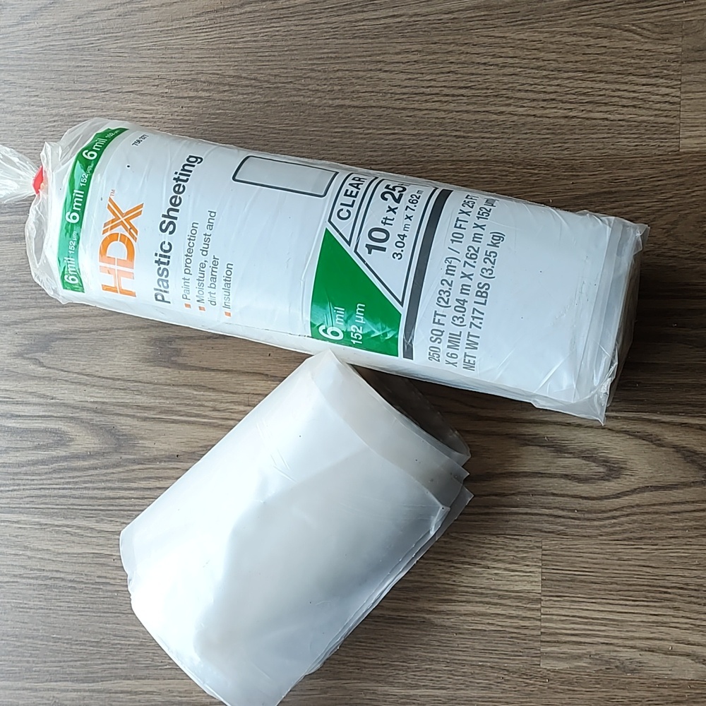 Plastic Sheeting 10ft x 25 ft
